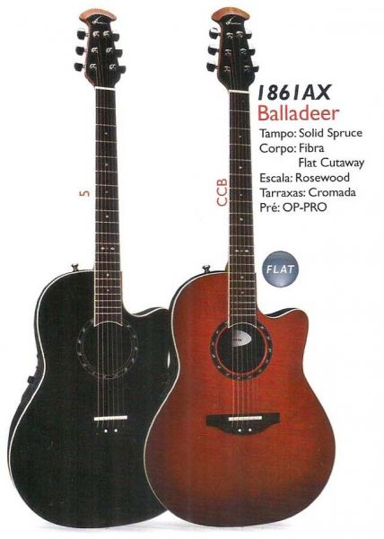 1861AX VIOLÃO OVATION